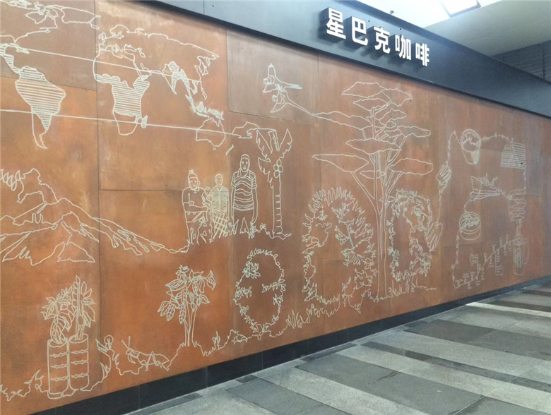 即墨耐候钢幕墙